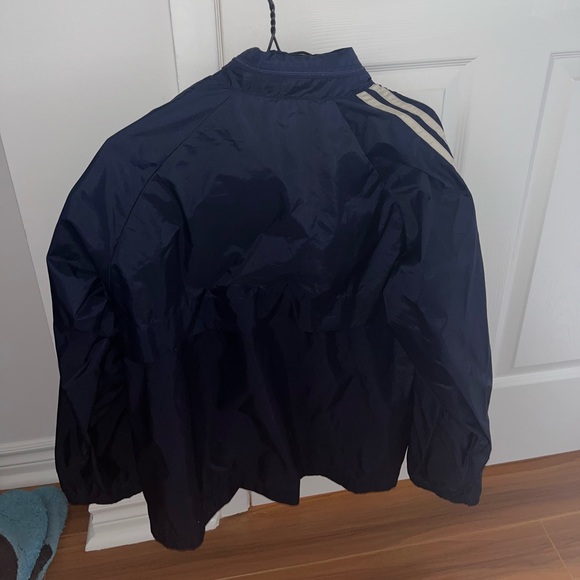Adidas Blue unisex windbreaker - Picture 3 of 4